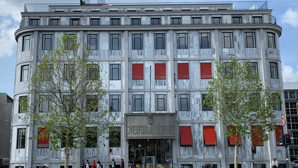 Foto af Beskæftigelsesministeriets facade