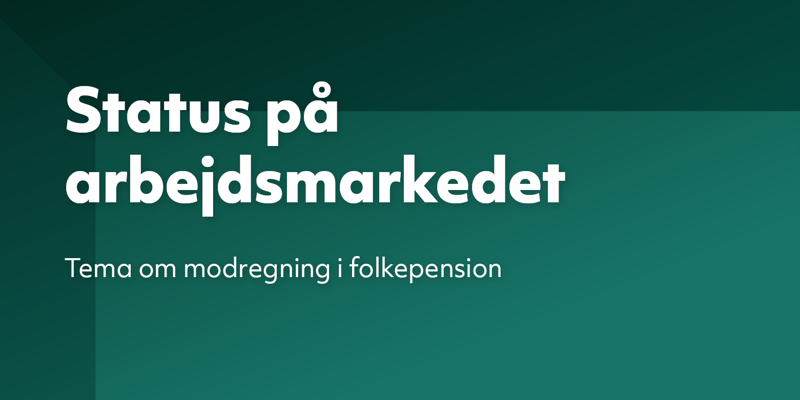 Status på arbejdsmarkedet, oktober 2025